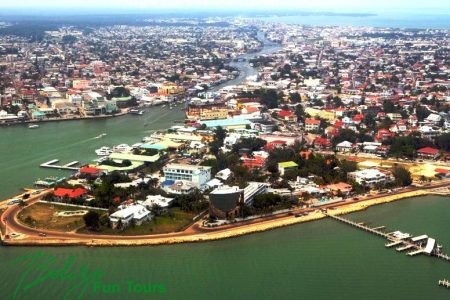 The Belize District, the Old Capital and surrounding areas.