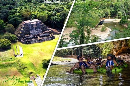 Belize Cave Tubing Zipline and Altun Ha