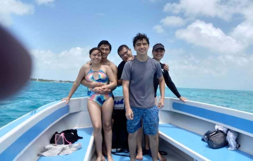 Hol Chan Marine Reserve and Shark Ray Alley from San Pedro Ambergris Caye